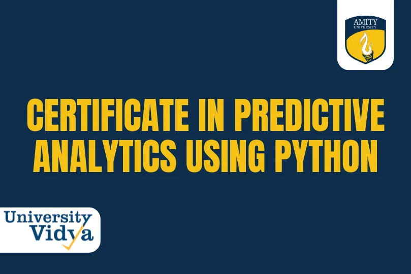 Certificate in Predictive Analytics Using Python