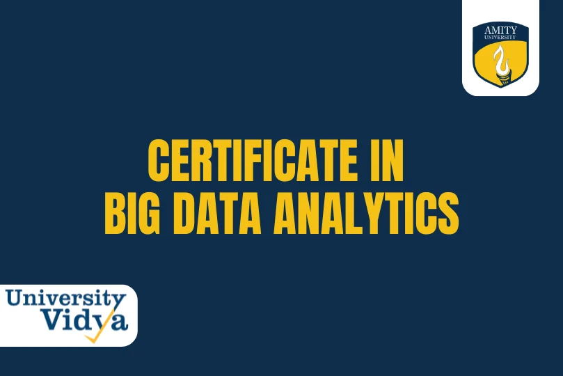 Certificate in Big Data Analytics