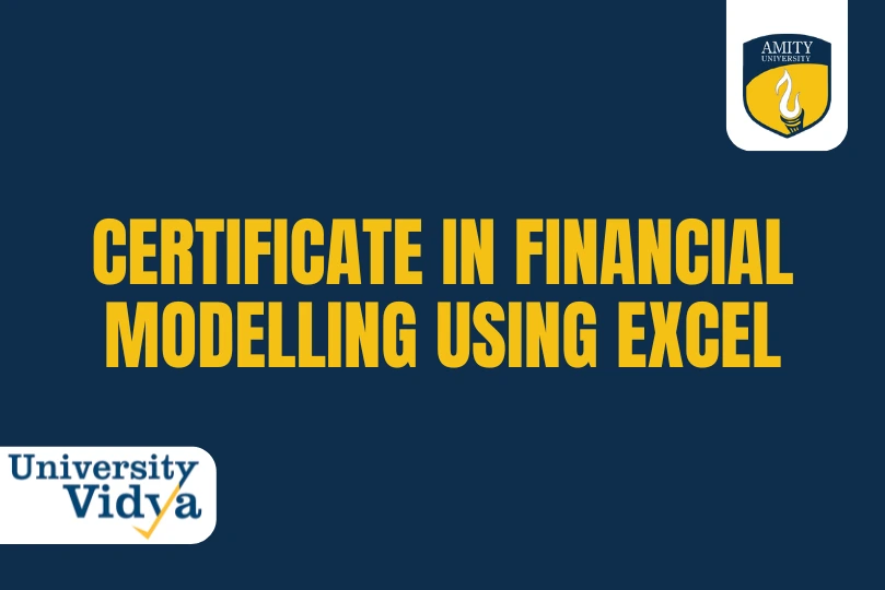 Certificate in Financial Modelling using Excel