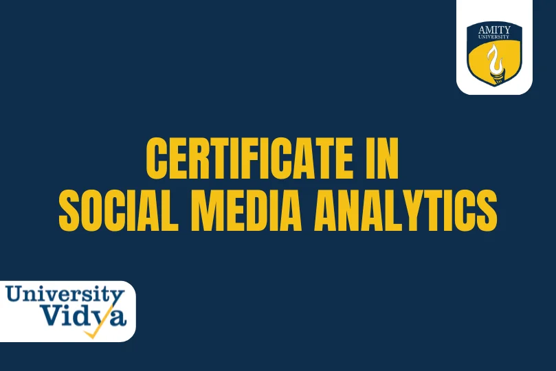 Certificate in Social Media Analytics