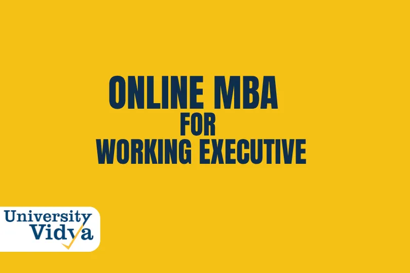 Online MBA For Working Executive