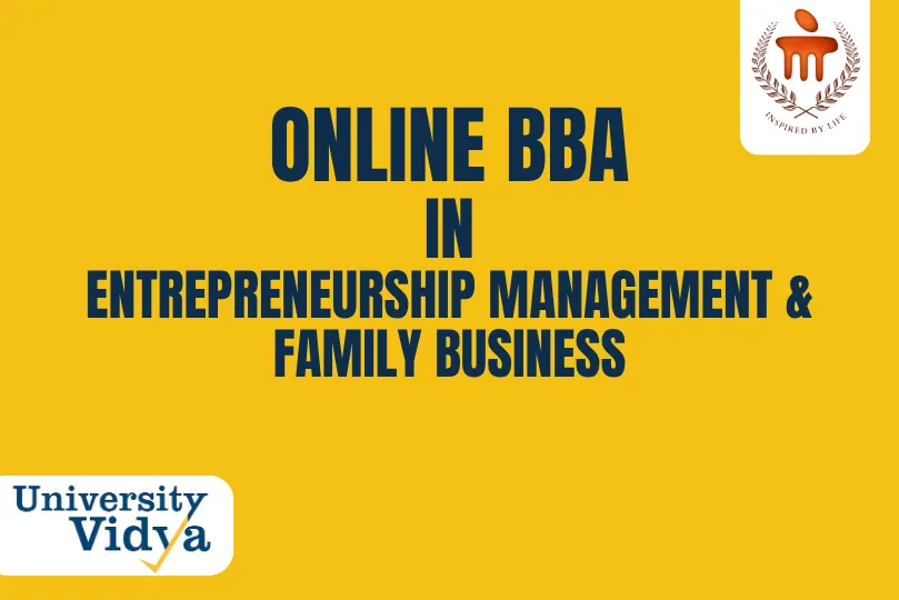 Online BBA in Entrepreneurship Management & Family Business