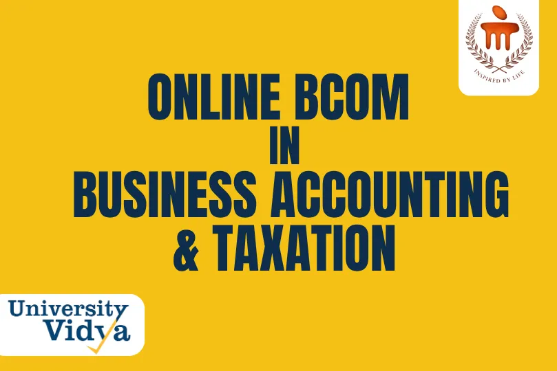 Online B.Com in Business Accounting & Taxation