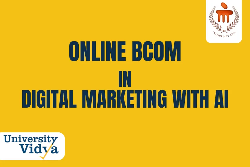 Online B.Com in Digital Marketing with AI