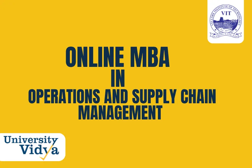 Online MBA In Operations And Supply Chain Management