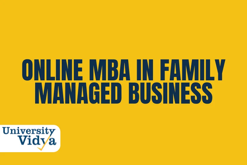 Online MBA in Family Managed Business