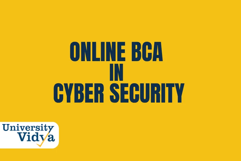 Online BCA in Cyber Security