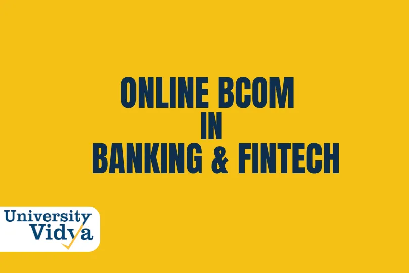 Online BCom in Banking & FinTech