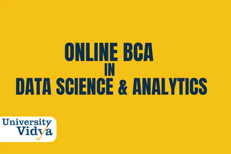 Online BCA in Data Science & Analytics