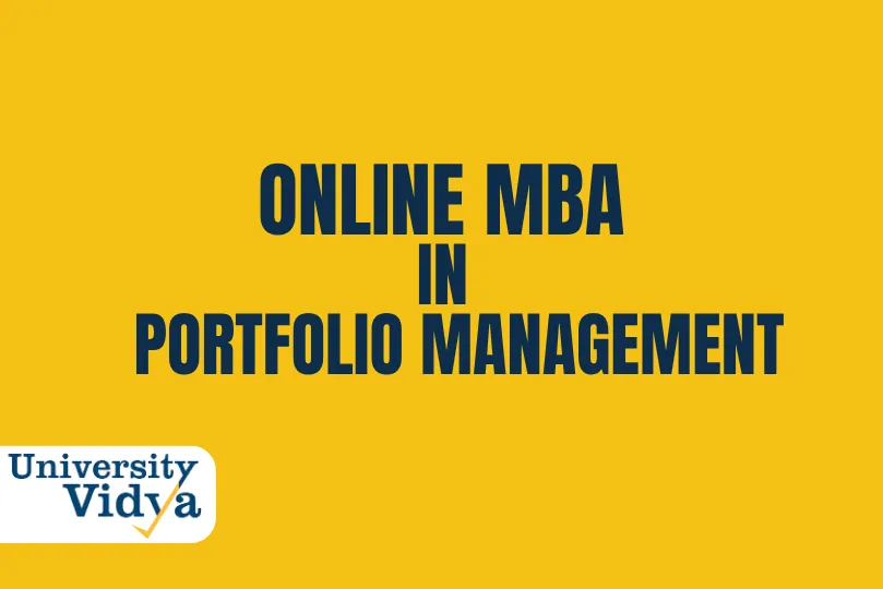 Online MBA In Portfolio Management