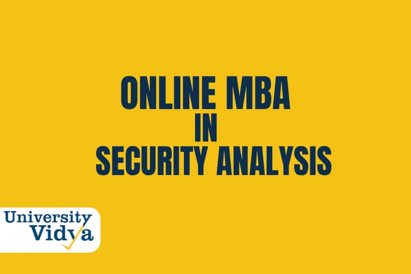 Online MBA In Security Analysis
