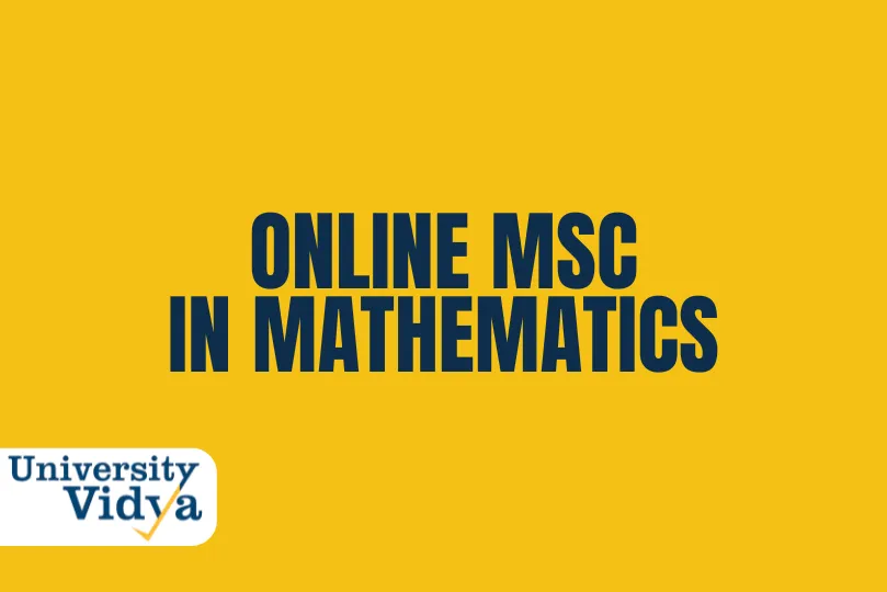 Online M.Sc in Mathematics