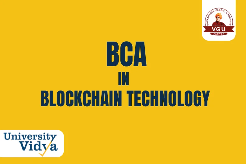 Online BCA in Blockchain Technology