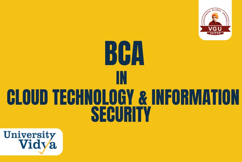 Online BCA in Cloud Technology & Information Security