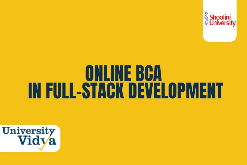 Online BCA in Full Stack Development