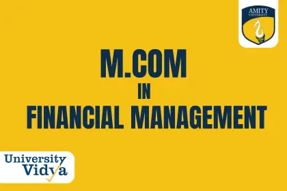 Online M.Com in Financial Management