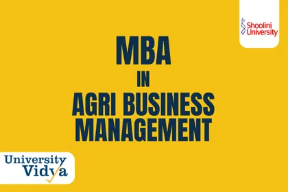 Online MBA in Agri Business Management