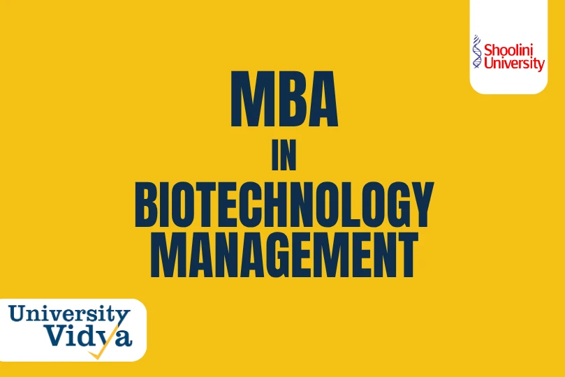 Online MBA in Biotechnology Management
