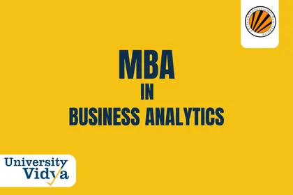 Online MBA in Business Analytics