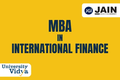 Online MBA in International Finance