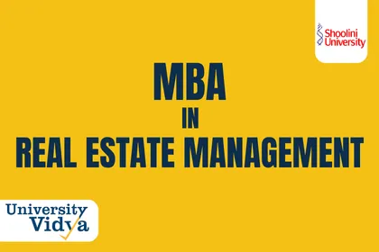 Online MBA in Real Estate Management
