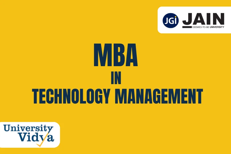 Online MBA in Technology Management
