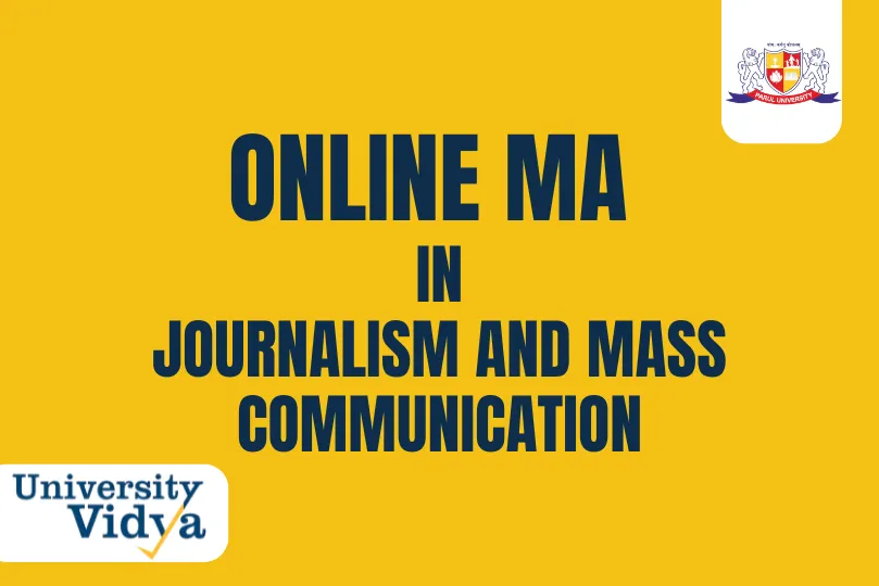 Online MA in Journalism and Mass Communication