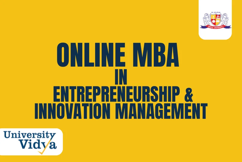 Online MBA in Entrepreneurship and Innovation Management